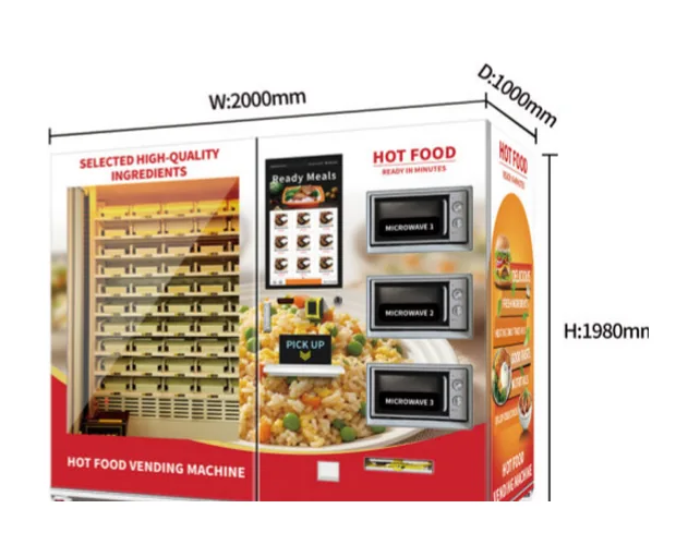 Large-Capacity Three-Furnace Semi-Automatic Hot Food Machine — Hot Food