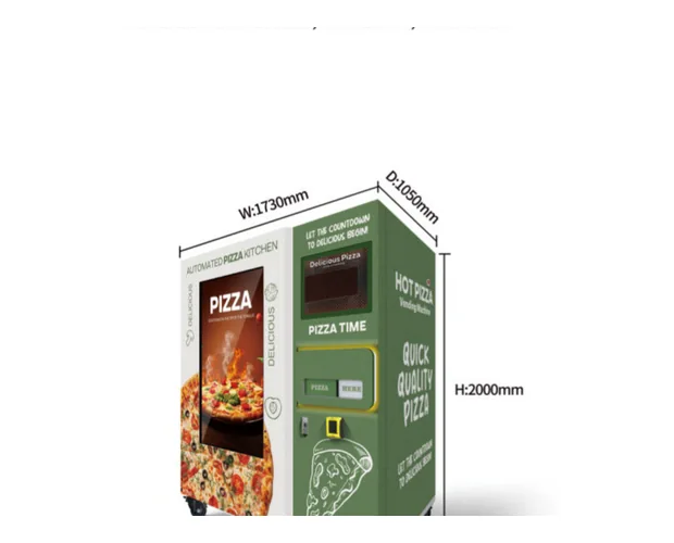 Fresh Pizza Vending Machine B — Pizza