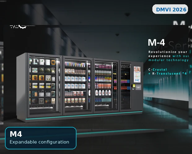 M4 C-Crystal + 3 R-Translucent — M-Series Modular Retail