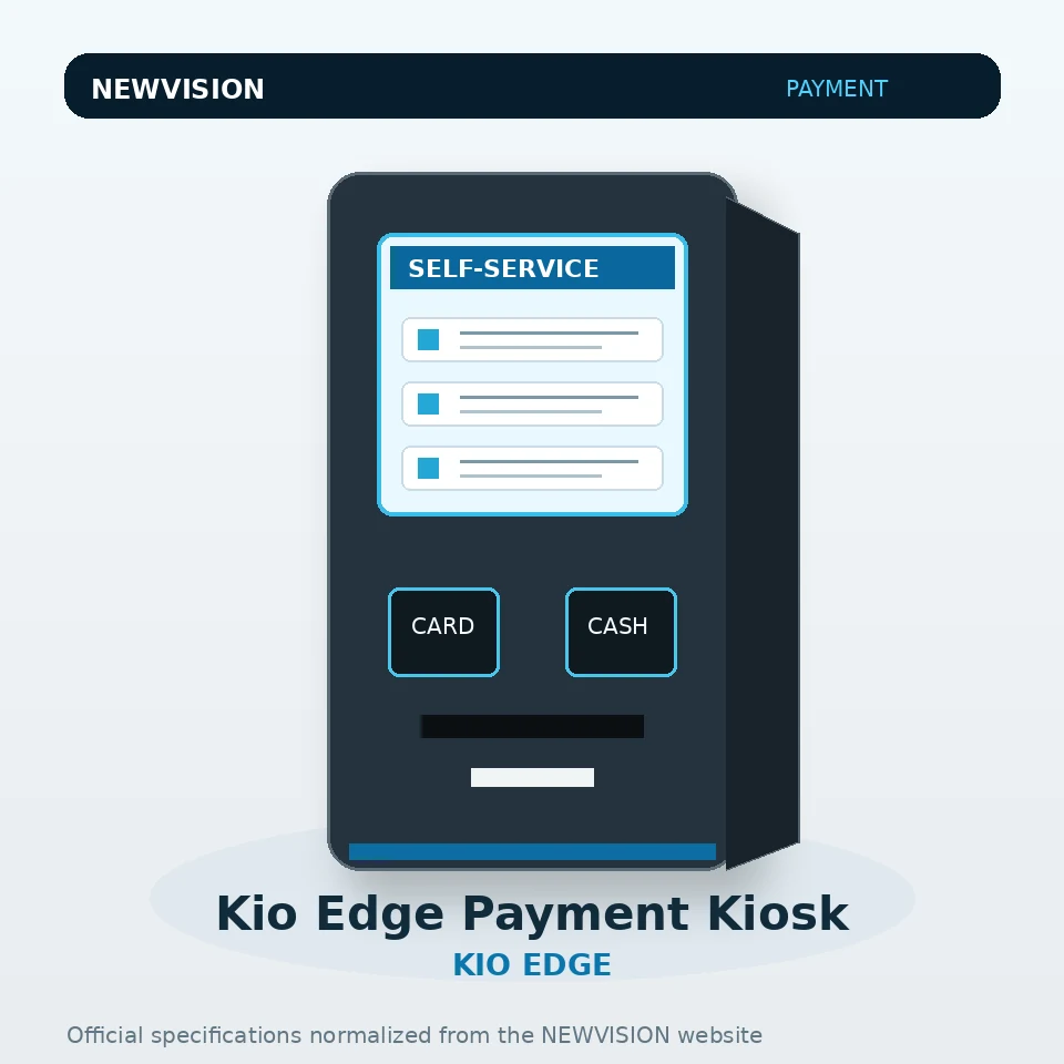 Kio Edge Payment Kiosk · Kiosks na biyan kuɗi na NEWVISION — Kiosks na biyan kuɗi na NEWVISION