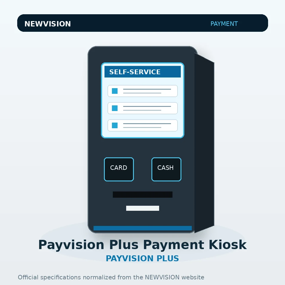 Payvision Plus Payment Kiosk — Newvision Payment Kiosks