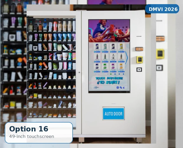 Option 16 - 49-inch Touchscreen Door — Smart Floor-Standing