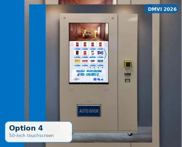 Option 4 - 50-inch Touchscreen Door — Smart Floor-Standing