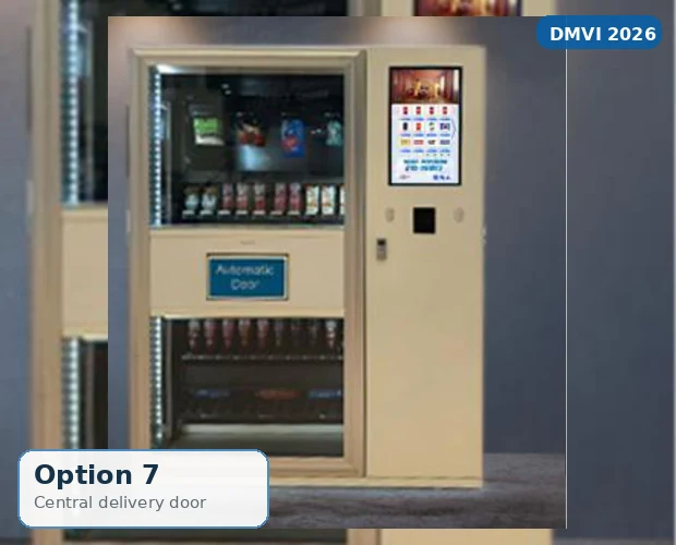 Option 7 - Central Delivery Door — Smart Floor-Standing