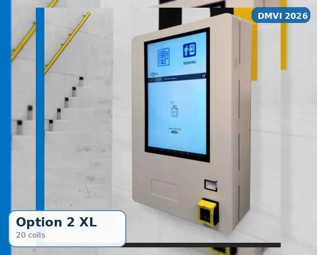 Touchscreen Wall-Mounted XL - 20 Coils — Wall-Mounted Smart Vending